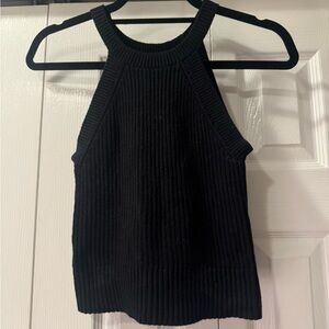 Express Black Knit Top